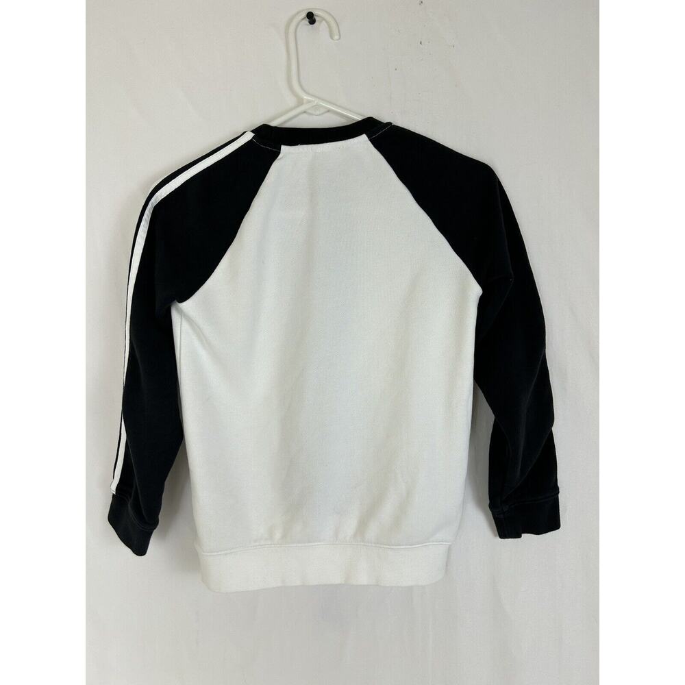Adidas Youth Boys Crew Sweatshirt Germany Black White SMALL Long‎ Sleeve - Picture 4 of 8